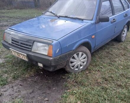 Синій ВАЗ 2109, об'ємом двигуна 0 л та пробігом 300 тис. км за 599 $, фото 1 на Automoto.ua