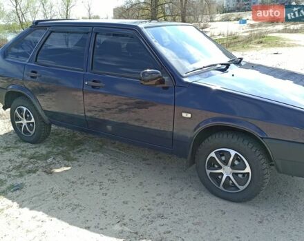Синий ВАЗ 2109, объемом двигателя 1.6 л и пробегом 73 тыс. км за 2900 $, фото 1 на Automoto.ua