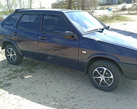 Синий ВАЗ 2109, объемом двигателя 1.6 л и пробегом 73 тыс. км за 2400 $, фото 1 на Automoto.ua