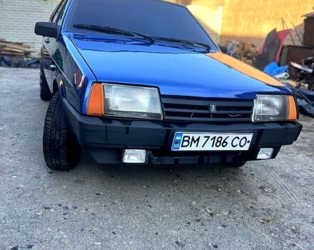 Синий ВАЗ 2109, объемом двигателя 1.6 л и пробегом 160 тыс. км за 1999 $, фото 1 на Automoto.ua