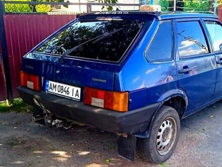 Синій ВАЗ 2109, об'ємом двигуна 1.6 л та пробігом 165 тис. км за 1600 $, фото 1 на Automoto.ua