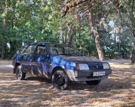 Синий ВАЗ 2109, объемом двигателя 1.6 л и пробегом 211 тыс. км за 1350 $, фото 1 на Automoto.ua