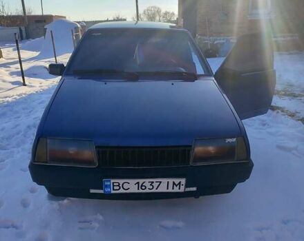 Синий ВАЗ 2109, объемом двигателя 1.6 л и пробегом 173 тыс. км за 1800 $, фото 1 на Automoto.ua