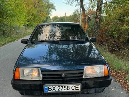Синий ВАЗ 2109, объемом двигателя 1.6 л и пробегом 210 тыс. км за 1500 $, фото 1 на Automoto.ua
