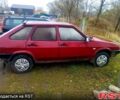 Вишнёвый ВАЗ 2109, объемом двигателя 1.5 л и пробегом 200 тыс. км за 900 $, фото 1 на Automoto.ua