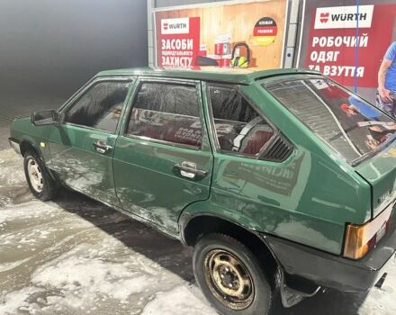Зеленый ВАЗ 2109, объемом двигателя 1.3 л и пробегом 175 тыс. км за 1000 $, фото 3 на Automoto.ua