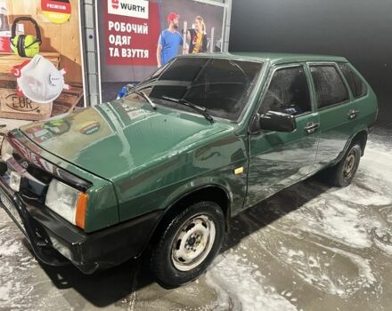 Зеленый ВАЗ 2109, объемом двигателя 1.3 л и пробегом 175 тыс. км за 1000 $, фото 1 на Automoto.ua
