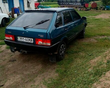 Зеленый ВАЗ 2109, объемом двигателя 1.3 л и пробегом 180 тыс. км за 1200 $, фото 1 на Automoto.ua
