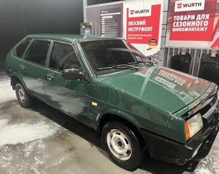 Зеленый ВАЗ 2109, объемом двигателя 1.3 л и пробегом 175 тыс. км за 1000 $, фото 2 на Automoto.ua