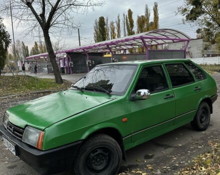Зеленый ВАЗ 2109, объемом двигателя 1.5 л и пробегом 222 тыс. км за 950 $, фото 1 на Automoto.ua