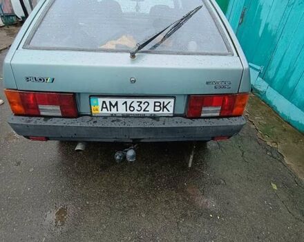 Зеленый ВАЗ 2109, объемом двигателя 1.3 л и пробегом 37 тыс. км за 1250 $, фото 1 на Automoto.ua