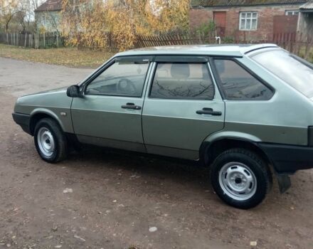 Зеленый ВАЗ 2109, объемом двигателя 1.3 л и пробегом 330 тыс. км за 566 $, фото 5 на Automoto.ua