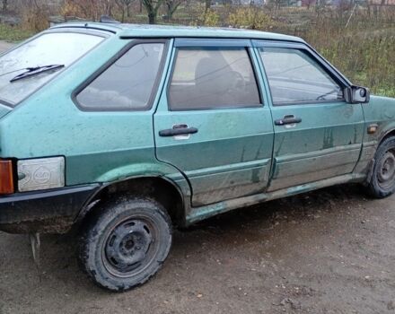 Зеленый ВАЗ 2109, объемом двигателя 1.3 л и пробегом 160 тыс. км за 639 $, фото 1 на Automoto.ua