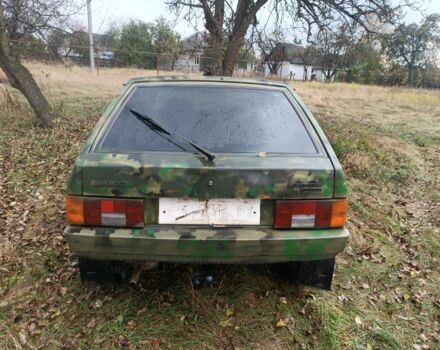 Зеленый ВАЗ 2109, объемом двигателя 1.5 л и пробегом 190 тыс. км за 350 $, фото 1 на Automoto.ua