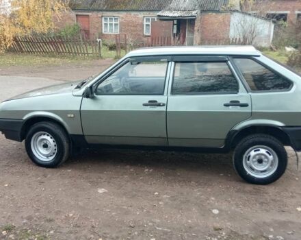 Зеленый ВАЗ 2109, объемом двигателя 1.3 л и пробегом 330 тыс. км за 566 $, фото 4 на Automoto.ua