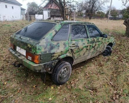 Зеленый ВАЗ 2109, объемом двигателя 1.5 л и пробегом 190 тыс. км за 350 $, фото 2 на Automoto.ua