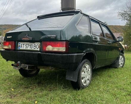 Зеленый ВАЗ 2109, объемом двигателя 1.5 л и пробегом 100 тыс. км за 950 $, фото 4 на Automoto.ua