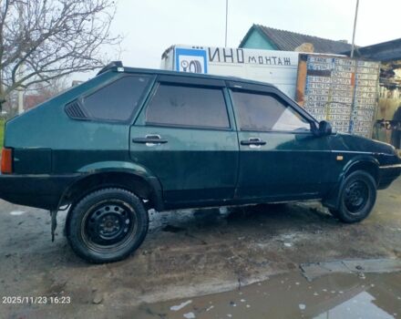 Зеленый ВАЗ 2109, объемом двигателя 1.3 л и пробегом 333 тыс. км за 650 $, фото 2 на Automoto.ua