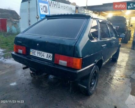 Зеленый ВАЗ 2109, объемом двигателя 1.3 л и пробегом 333 тыс. км за 650 $, фото 2 на Automoto.ua