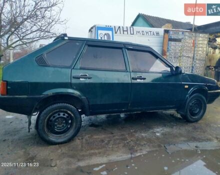 Зеленый ВАЗ 2109, объемом двигателя 1.3 л и пробегом 333 тыс. км за 650 $, фото 1 на Automoto.ua