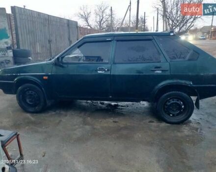 Зеленый ВАЗ 2109, объемом двигателя 1.3 л и пробегом 333 тыс. км за 650 $, фото 4 на Automoto.ua