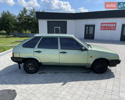 Зеленый ВАЗ 2109, объемом двигателя 1.5 л и пробегом 156 тыс. км за 1100 $, фото 7 на Automoto.ua