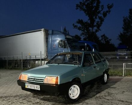 Зеленый ВАЗ 2109, объемом двигателя 1.5 л и пробегом 57 тыс. км за 530 $, фото 1 на Automoto.ua