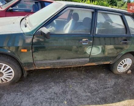 Зеленый ВАЗ 2109, объемом двигателя 1.29 л и пробегом 164 тыс. км за 650 $, фото 1 на Automoto.ua