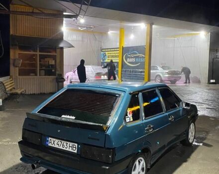 Зеленый ВАЗ 2109, объемом двигателя 1.5 л и пробегом 200 тыс. км за 1400 $, фото 1 на Automoto.ua