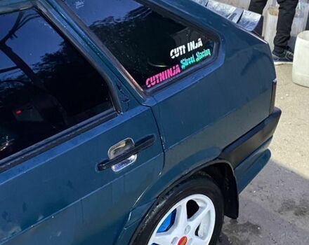 Зеленый ВАЗ 2109, объемом двигателя 1.5 л и пробегом 200 тыс. км за 1400 $, фото 3 на Automoto.ua