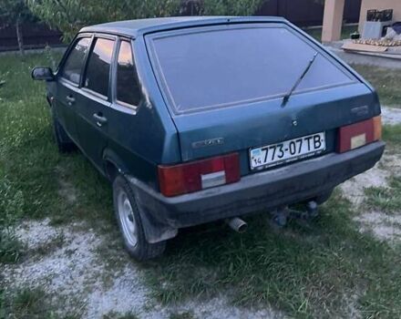 Зеленый ВАЗ 2109, объемом двигателя 1.5 л и пробегом 181 тыс. км за 1114 $, фото 1 на Automoto.ua