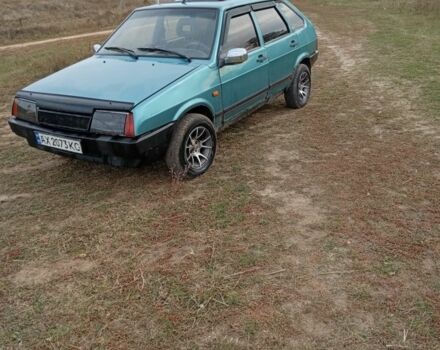 Зеленый ВАЗ 2109, объемом двигателя 1.3 л и пробегом 2 тыс. км за 1200 $, фото 1 на Automoto.ua