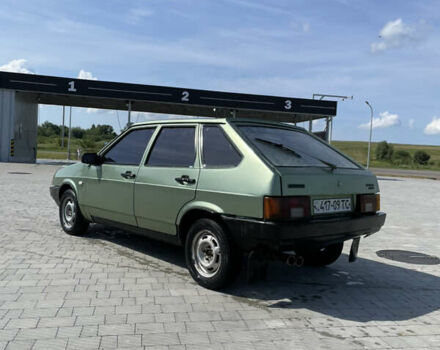 Зеленый ВАЗ 2109, объемом двигателя 1.5 л и пробегом 156 тыс. км за 1100 $, фото 2 на Automoto.ua