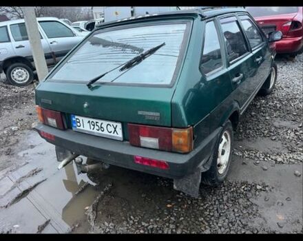 Зеленый ВАЗ 2109, объемом двигателя 1.3 л и пробегом 200 тыс. км за 1200 $, фото 2 на Automoto.ua