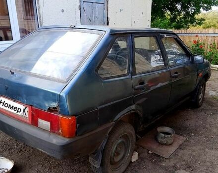 Зеленый ВАЗ 2109, объемом двигателя 1.5 л и пробегом 200 тыс. км за 500 $, фото 2 на Automoto.ua
