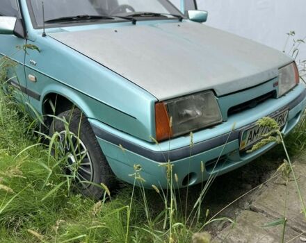 Зеленый ВАЗ 2109, объемом двигателя 0 л и пробегом 90 тыс. км за 1200 $, фото 1 на Automoto.ua