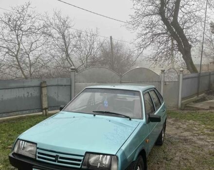 Зеленый ВАЗ 2109, объемом двигателя 1 л и пробегом 230 тыс. км за 1000 $, фото 1 на Automoto.ua