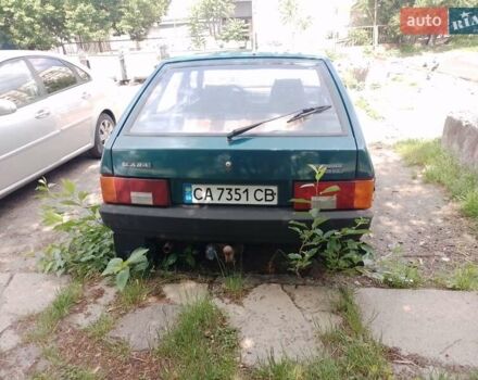 Зеленый ВАЗ 2109, объемом двигателя 1.5 л и пробегом 200 тыс. км за 1500 $, фото 4 на Automoto.ua