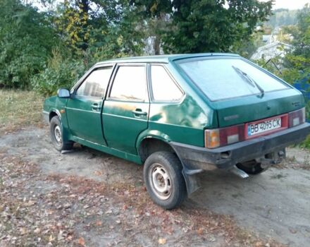 Зеленый ВАЗ 2109, объемом двигателя 1.5 л и пробегом 120 тыс. км за 242 $, фото 1 на Automoto.ua
