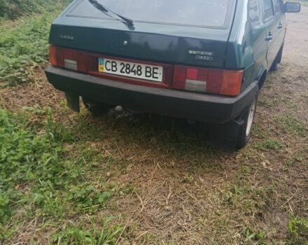 Зеленый ВАЗ 2109, объемом двигателя 1.5 л и пробегом 1 тыс. км за 1350 $, фото 3 на Automoto.ua