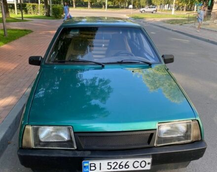 Зеленый ВАЗ 2109, объемом двигателя 1.5 л и пробегом 50 тыс. км за 1400 $, фото 4 на Automoto.ua