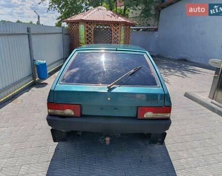 Зеленый ВАЗ 2109, объемом двигателя 1.5 л и пробегом 100 тыс. км за 1000 $, фото 1 на Automoto.ua