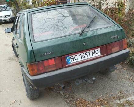Зеленый ВАЗ 2109, объемом двигателя 1.5 л и пробегом 150 тыс. км за 1300 $, фото 2 на Automoto.ua