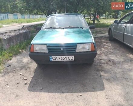 Зеленый ВАЗ 2109, объемом двигателя 1.5 л и пробегом 200 тыс. км за 1500 $, фото 1 на Automoto.ua
