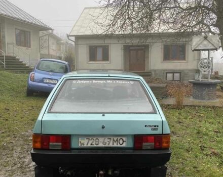 Зеленый ВАЗ 2109, объемом двигателя 1 л и пробегом 230 тыс. км за 1000 $, фото 7 на Automoto.ua