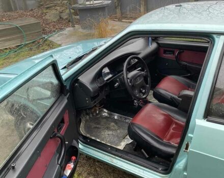 Зеленый ВАЗ 2109, объемом двигателя 1 л и пробегом 230 тыс. км за 1000 $, фото 4 на Automoto.ua