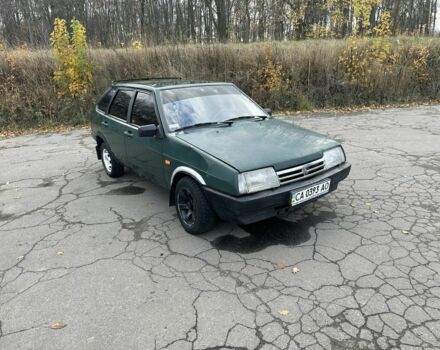 Зеленый ВАЗ 2109, объемом двигателя 1.5 л и пробегом 180 тыс. км за 950 $, фото 1 на Automoto.ua