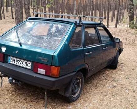 Зеленый ВАЗ 2109, объемом двигателя 1.5 л и пробегом 158 тыс. км за 1100 $, фото 8 на Automoto.ua