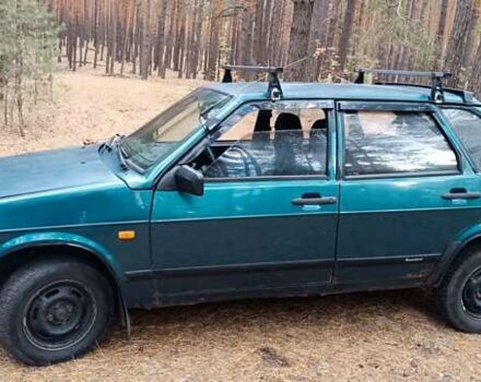 Зеленый ВАЗ 2109, объемом двигателя 1.5 л и пробегом 158 тыс. км за 1100 $, фото 6 на Automoto.ua
