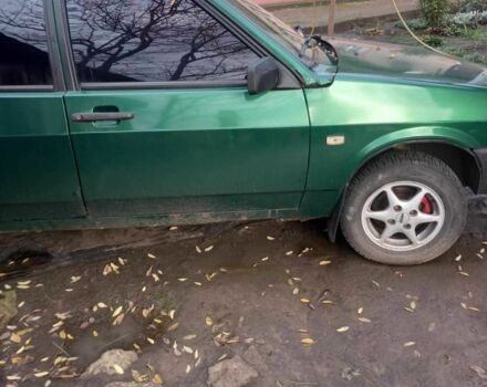 Зеленый ВАЗ 2109, объемом двигателя 1.5 л и пробегом 3 тыс. км за 1143 $, фото 2 на Automoto.ua